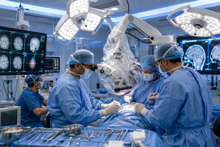 Neurosurgery at a JCI-accredited partner hospital — Sultan GHC