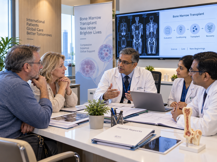 Transplant surgery team at a JCI-accredited partner hospital in India — Sultan GHC